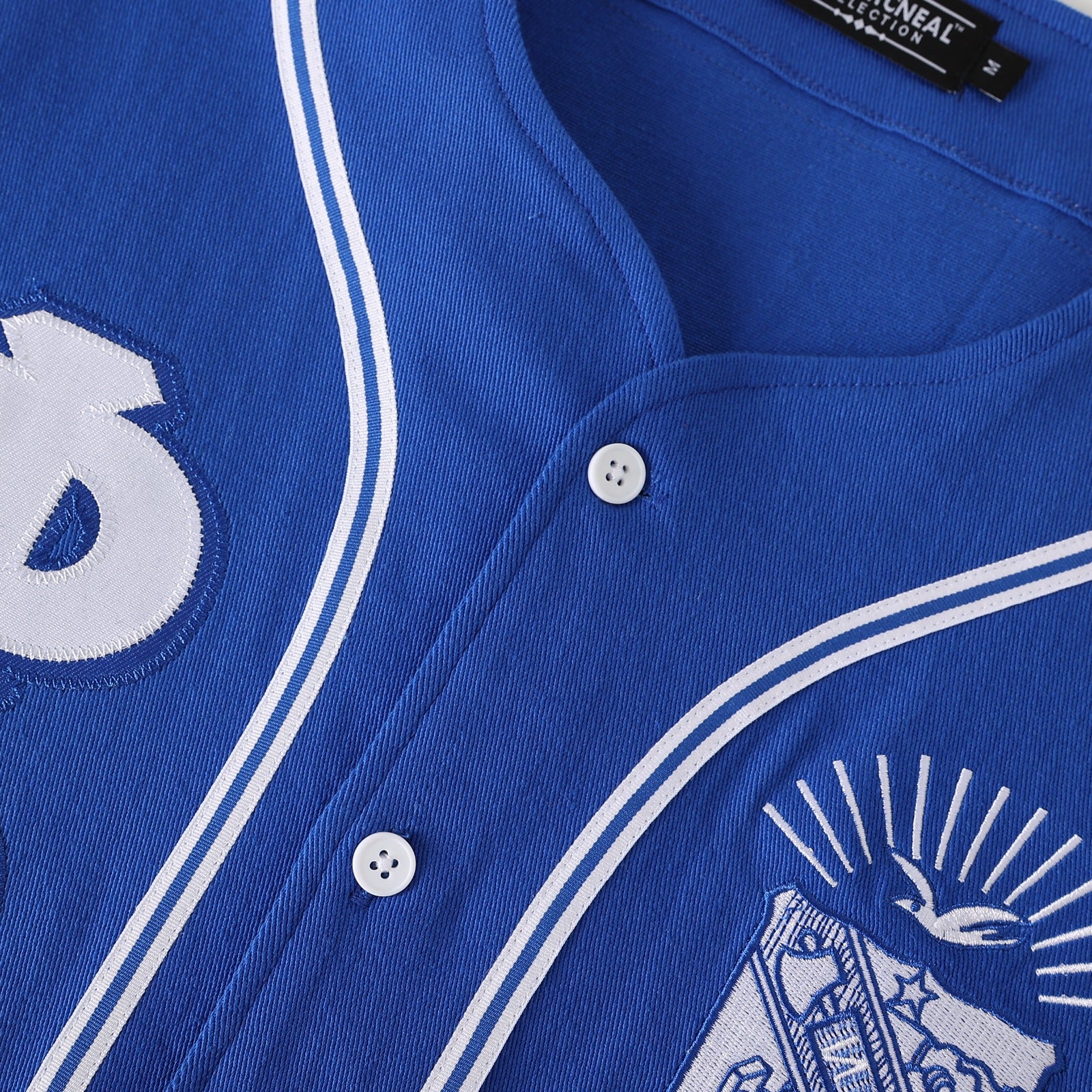 Sigma Blue Baseball Jersey