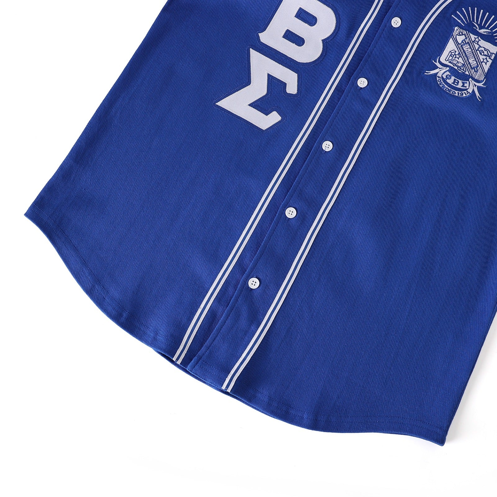 Sigma Blue Baseball Jersey