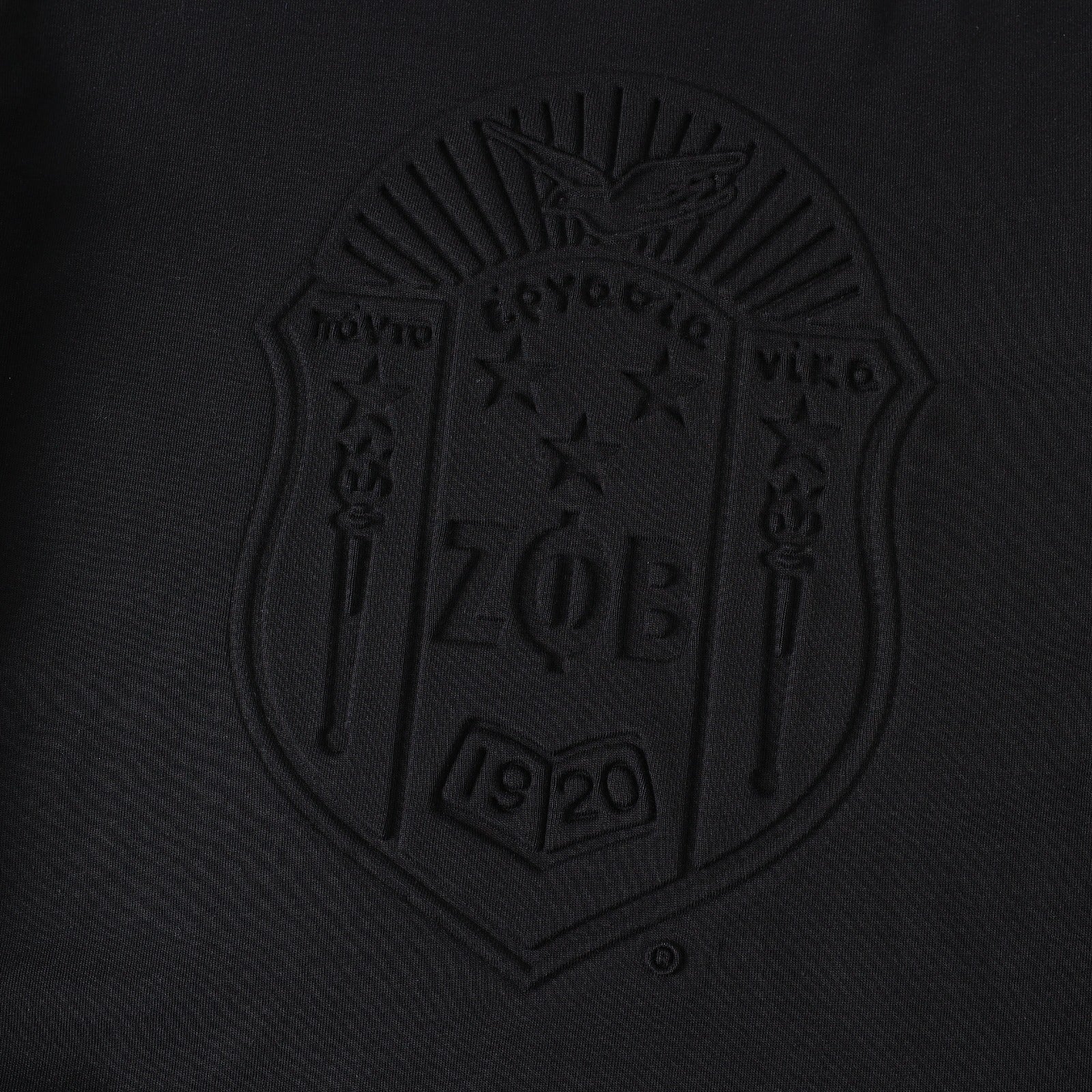Zeta Premium Black Embossed Shirt