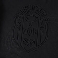Zeta Premium Black Embossed Shirt