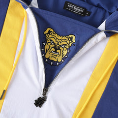 North Carolina A&T Blue Windbreaker Tech Pullover