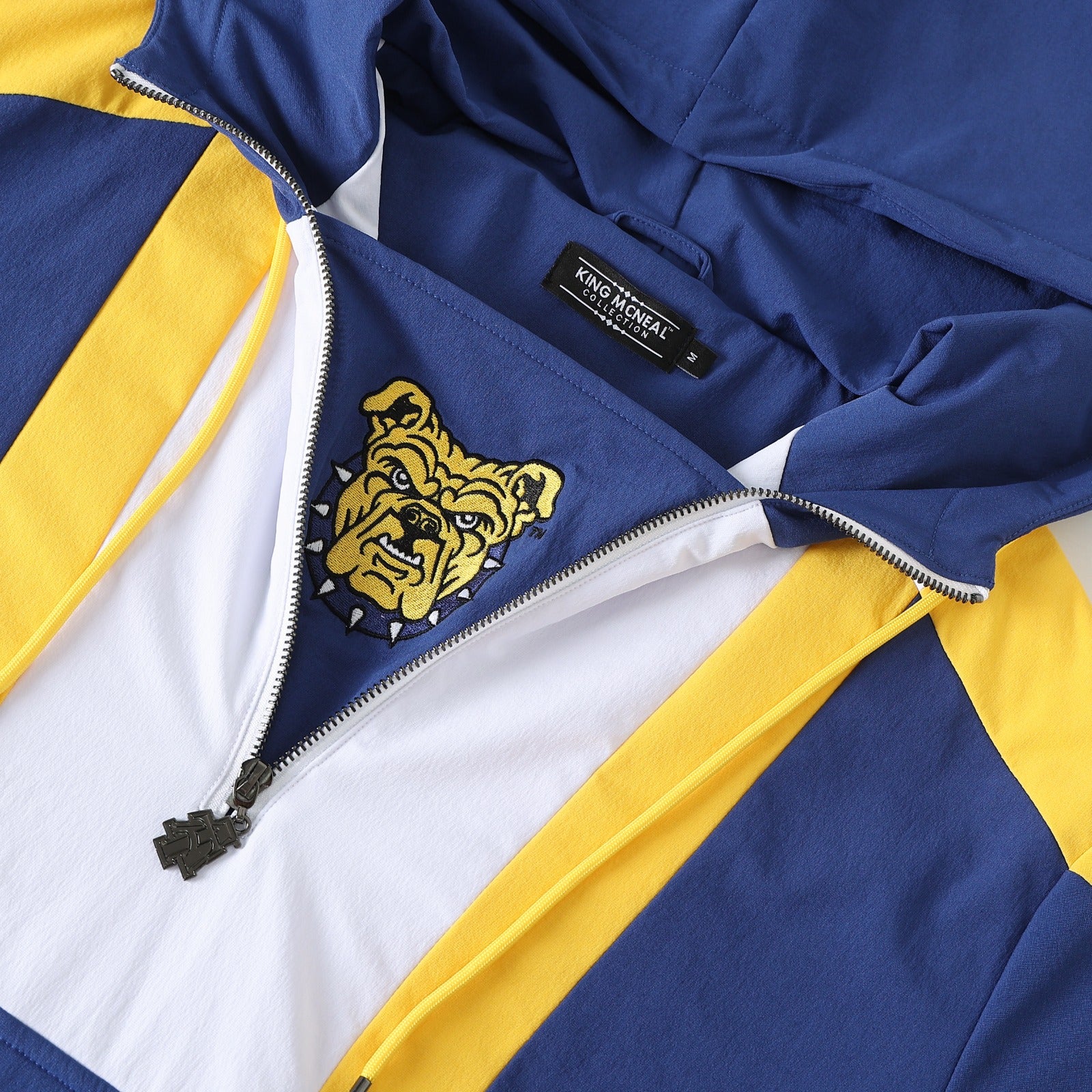 North Carolina A&T Blue Windbreaker Tech Pullover