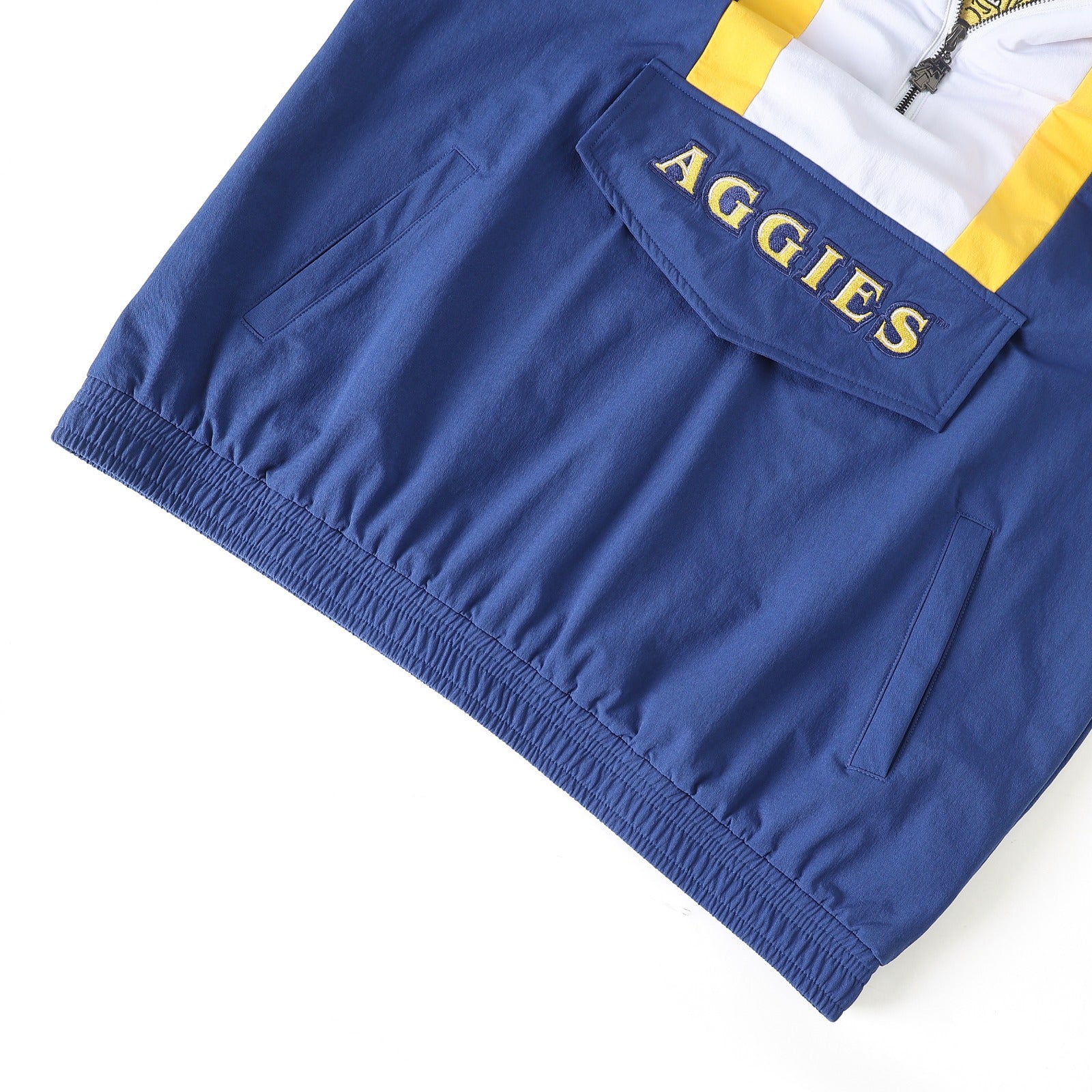 North Carolina A&T Blue Windbreaker Tech Pullover