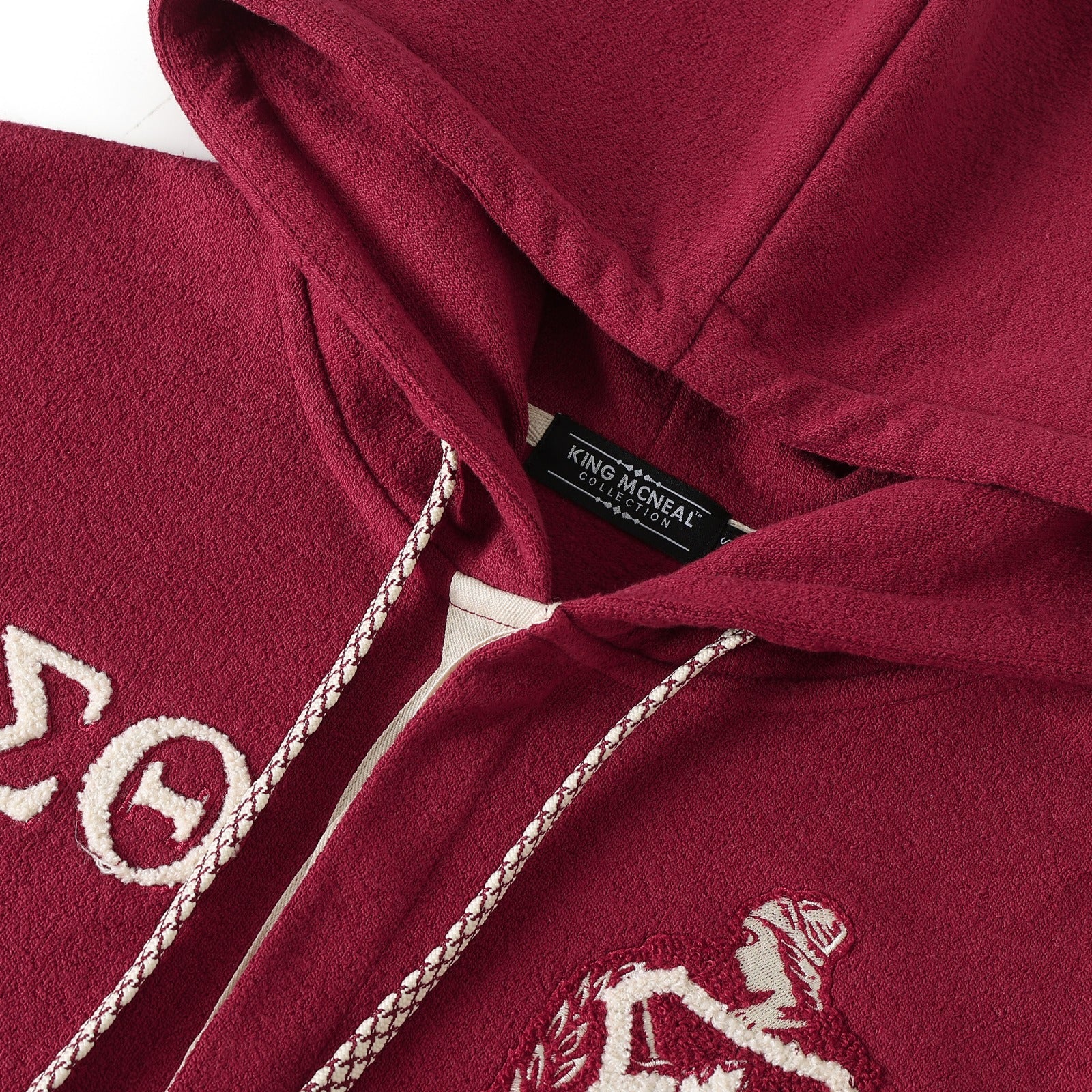 Delta Crimson Qtr Button-Up Hoodie (Unisex)