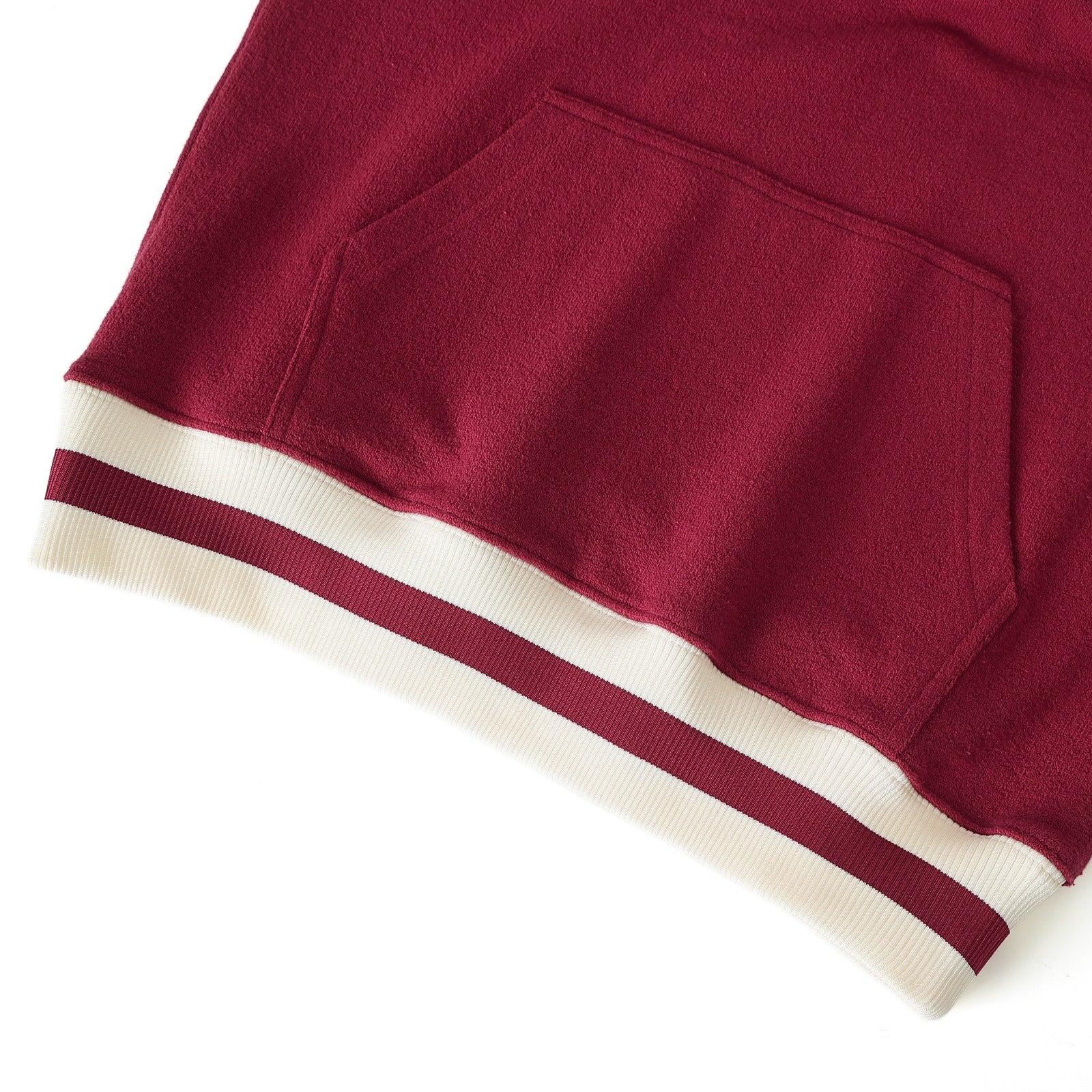 Delta Crimson Qtr Button-Up Hoodie (Unisex)