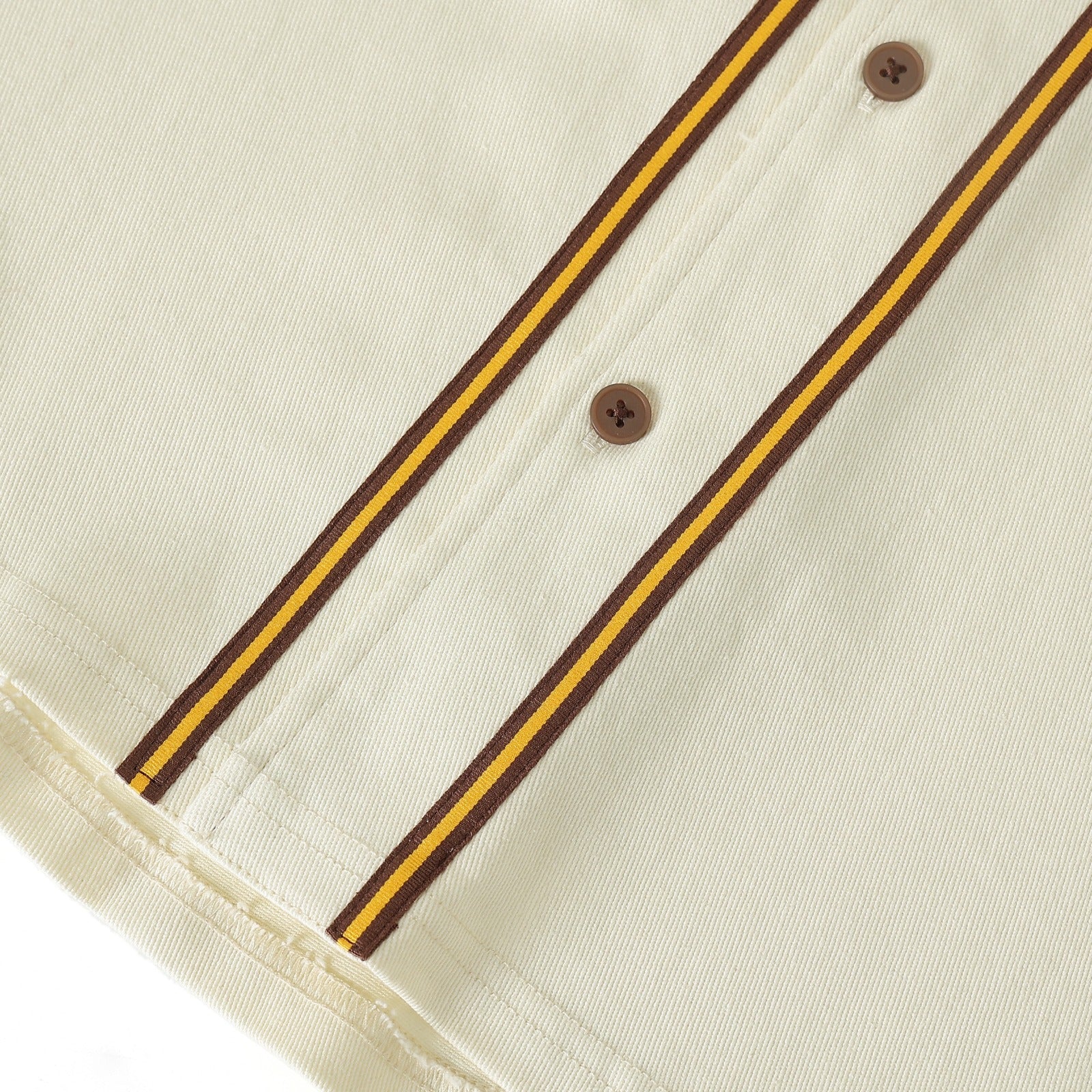 Iota Neutral Button-Up Baseball Jersey