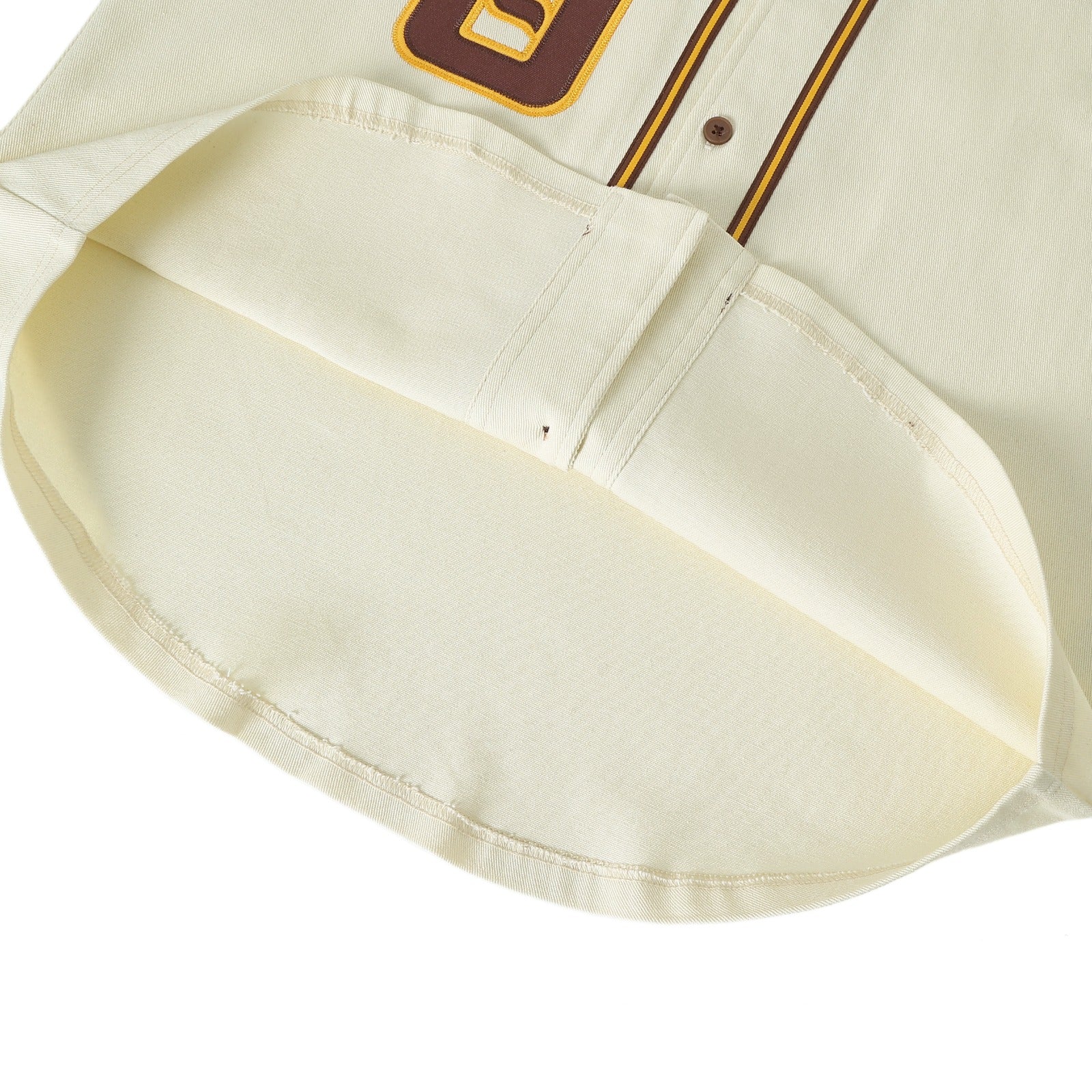Iota Neutral Button-Up Baseball Jersey