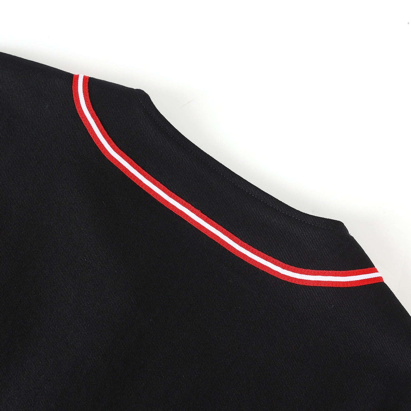Delta Black Button Up Baseball Jersey
