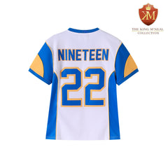 SGRho White Football Jersey