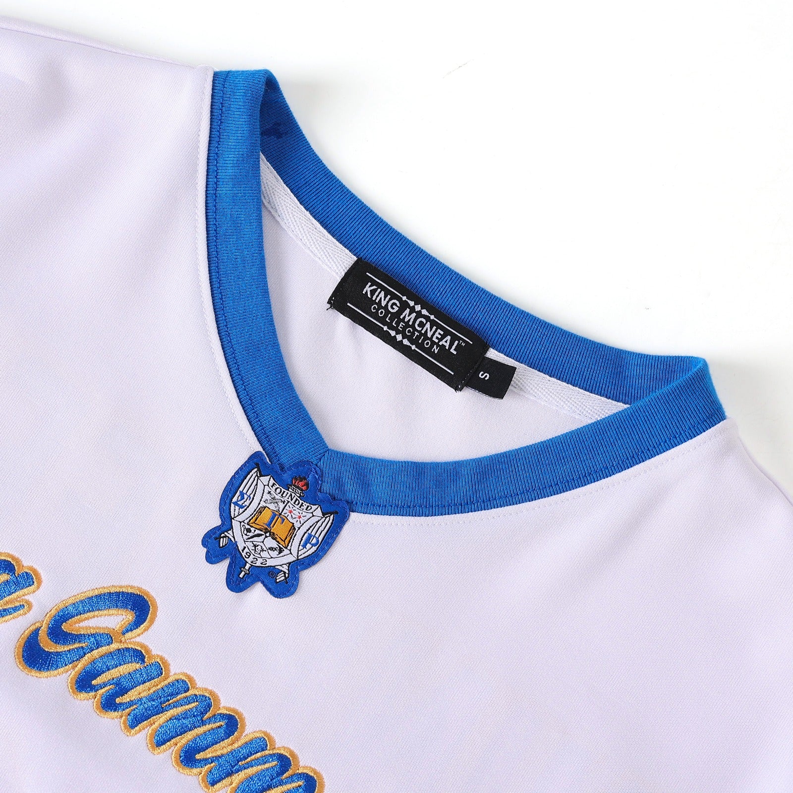 SGRho White Football Jersey
