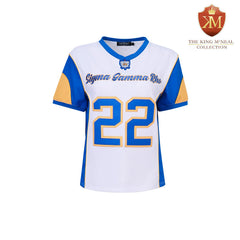 SGRho White Football Jersey