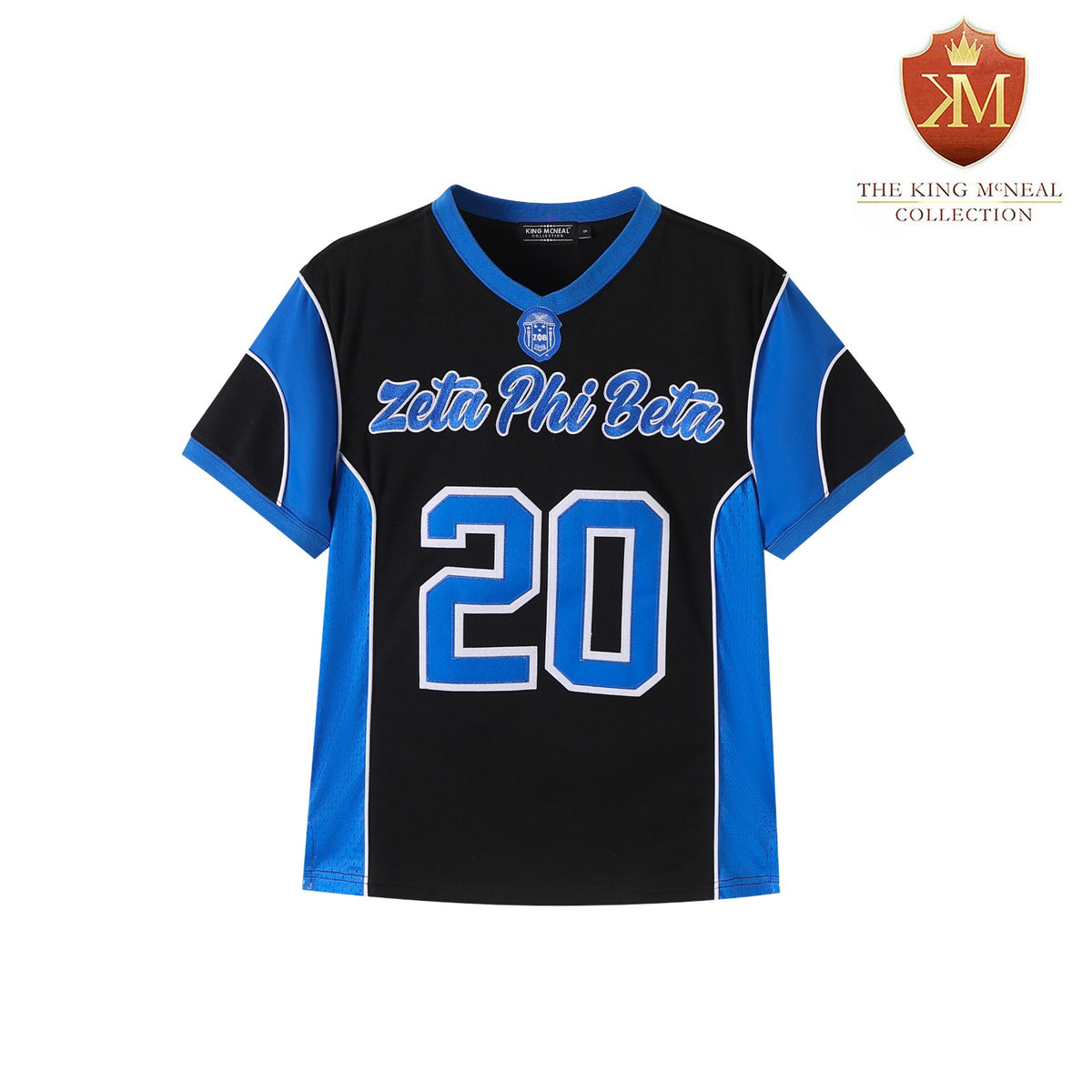 Zeta Black Football Jersey II