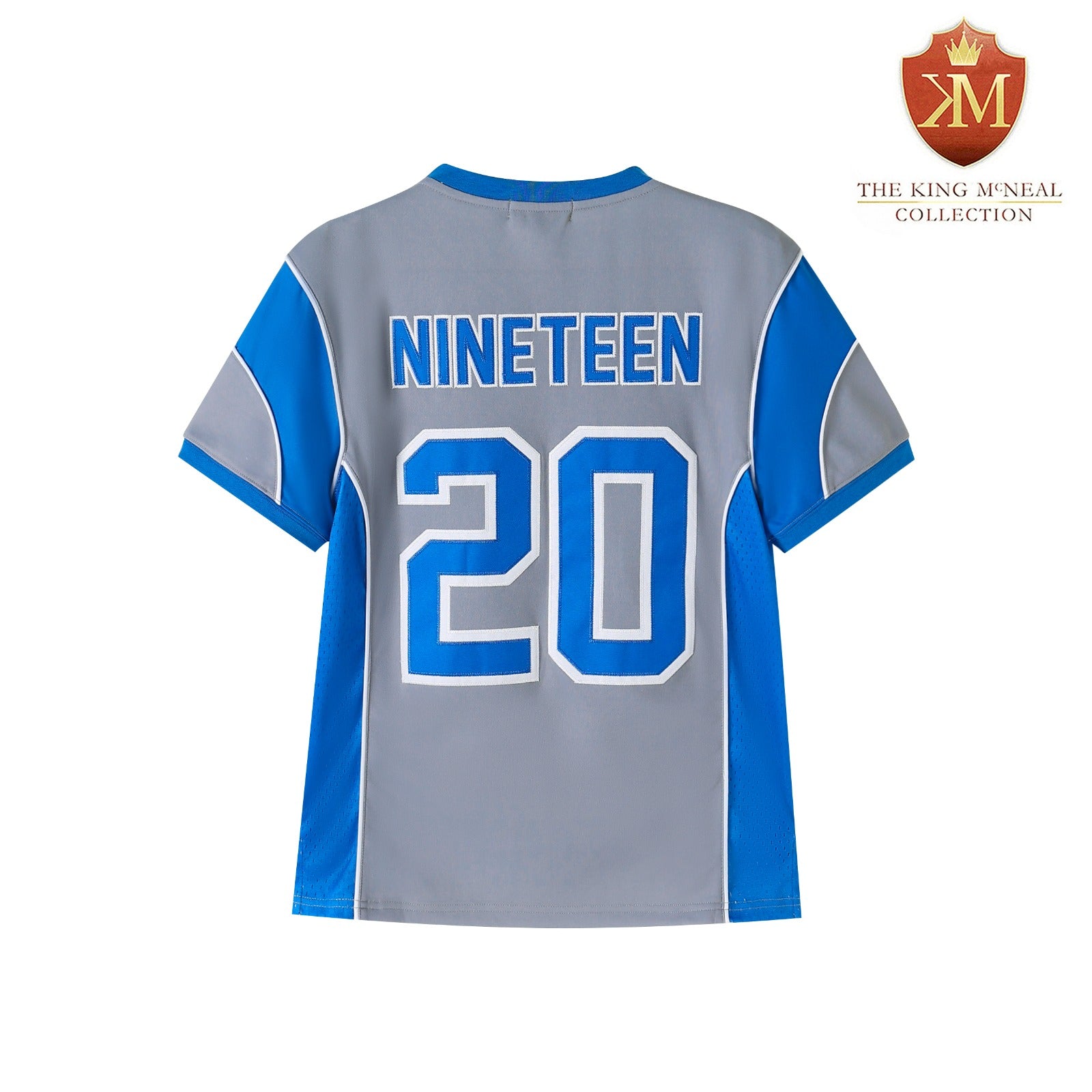 Zeta Grey Football Jersey