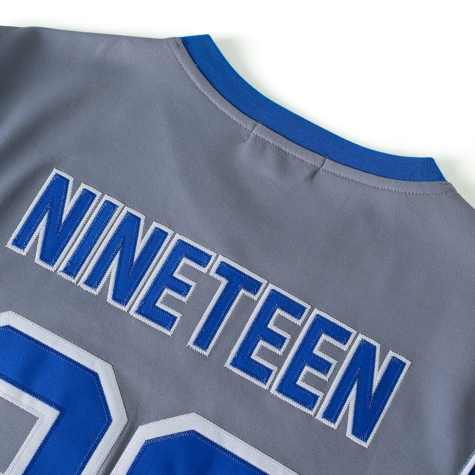 Zeta Grey Football Jersey