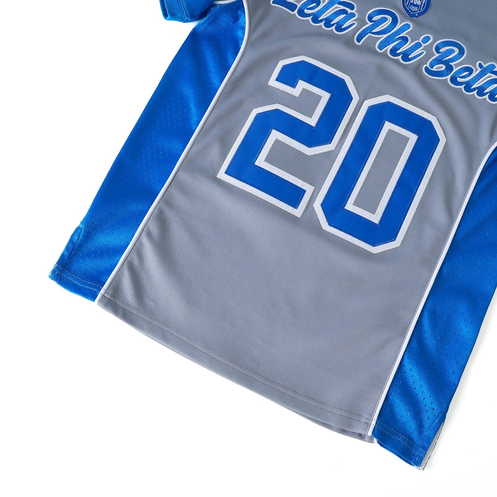 Zeta Grey Football Jersey