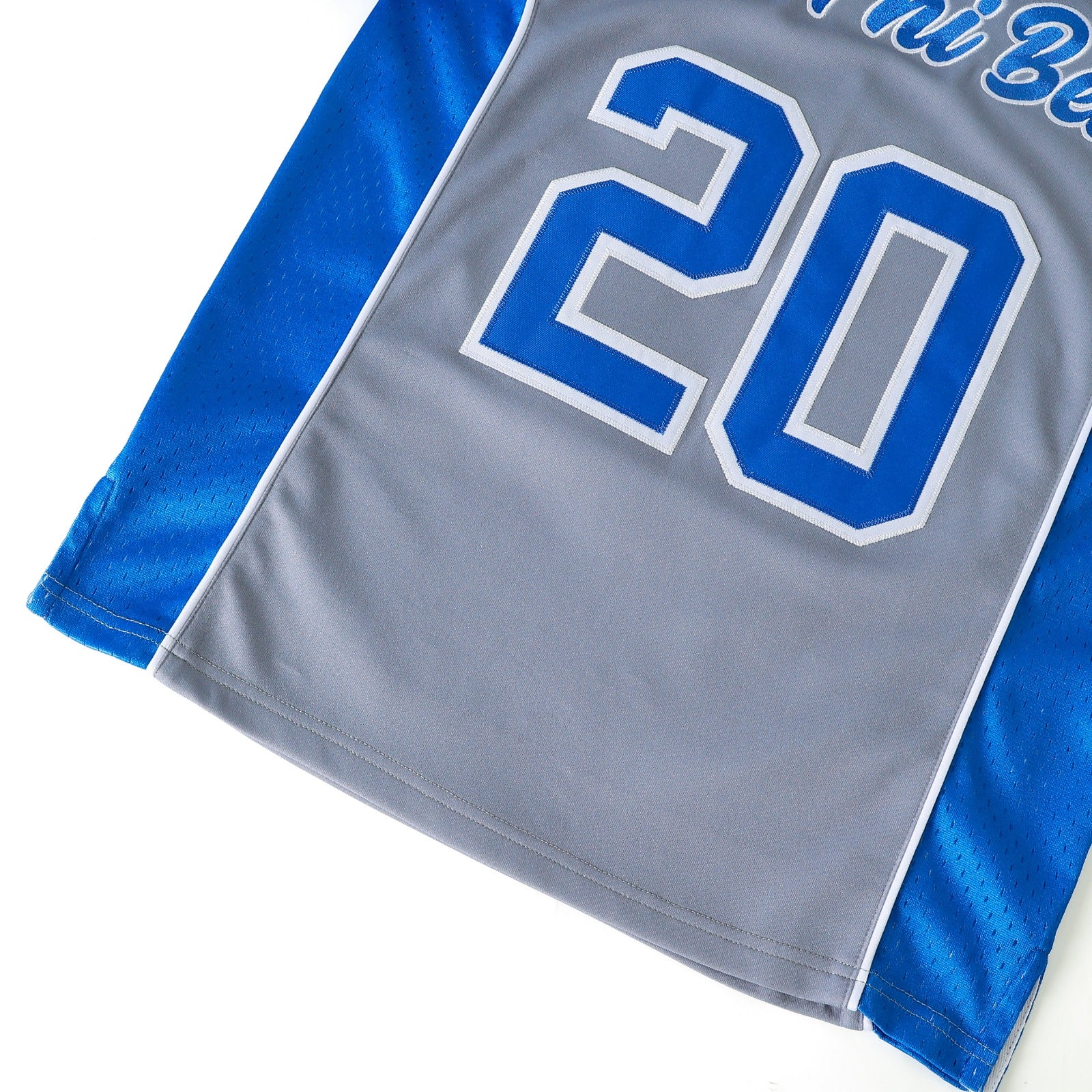 Zeta Grey Football Jersey
