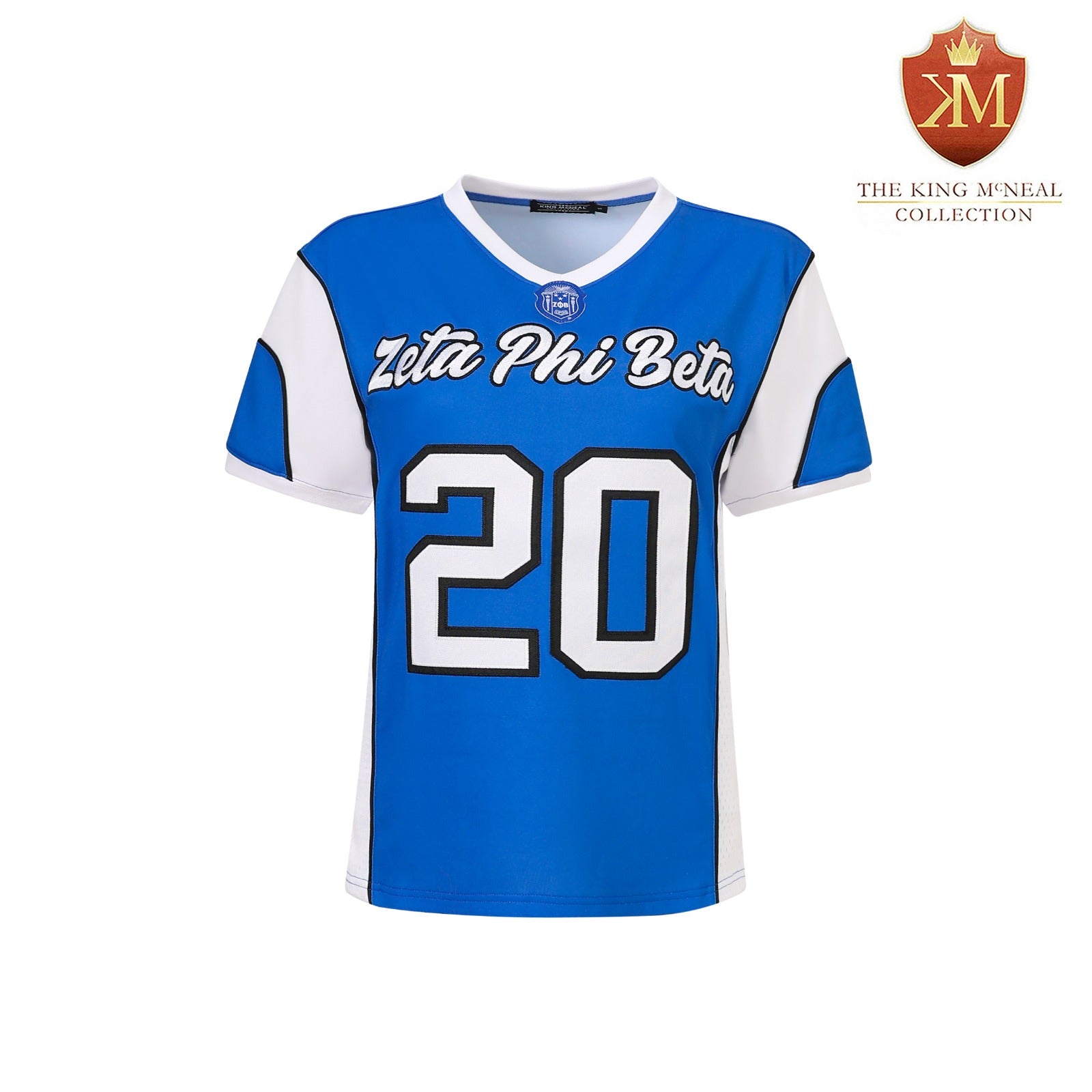 Zeta Blue Football Jersey II