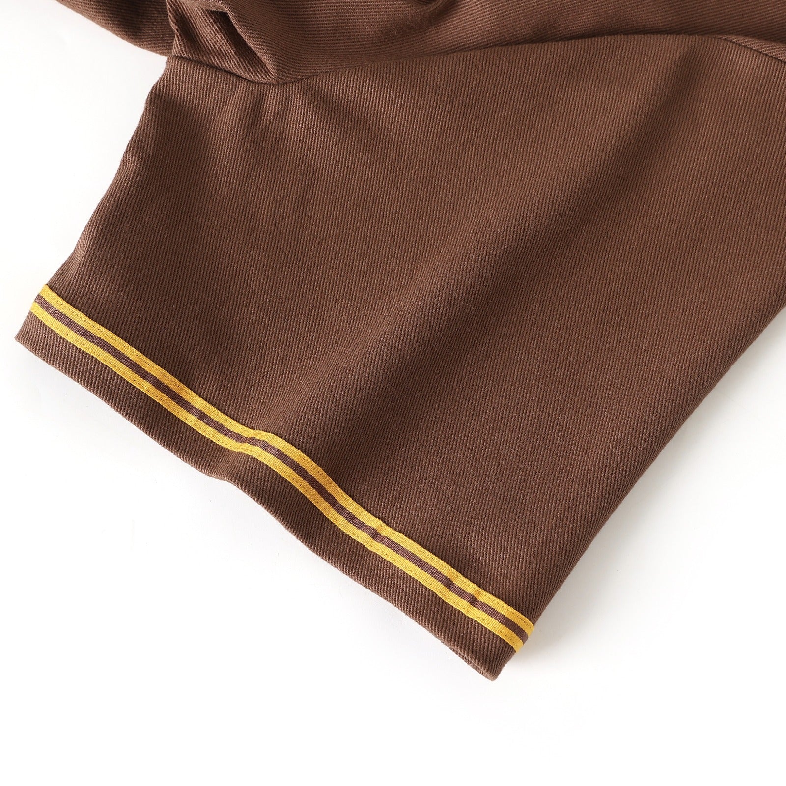 Iota Brown Button-Up Baseball Jersey