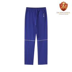 Zeta Blue Windbreaker Tech Pants