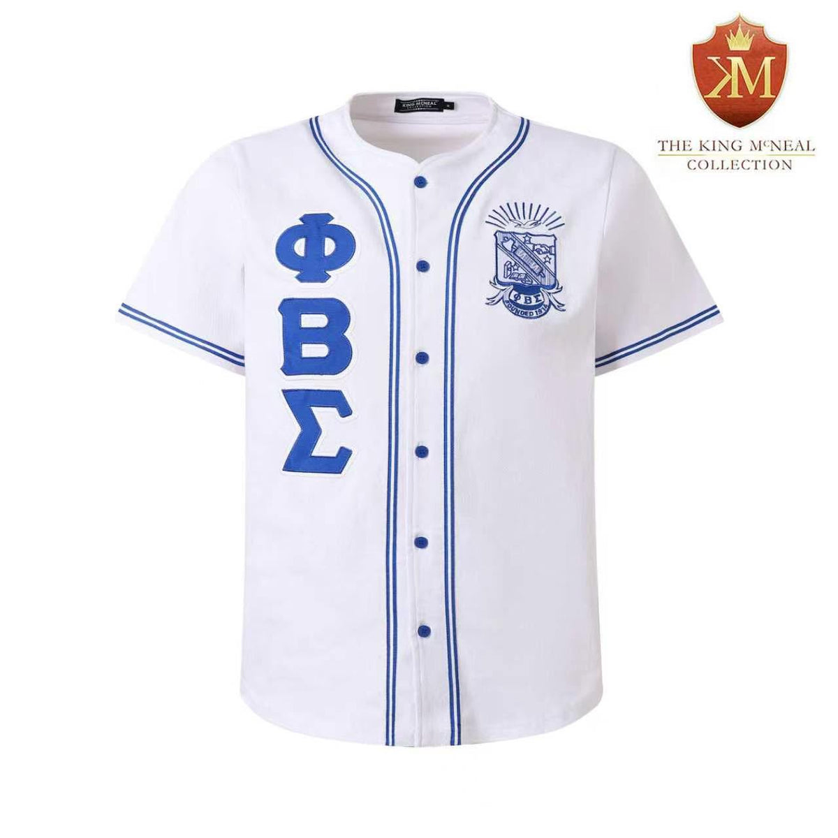 Sigma White Baseball Jersey