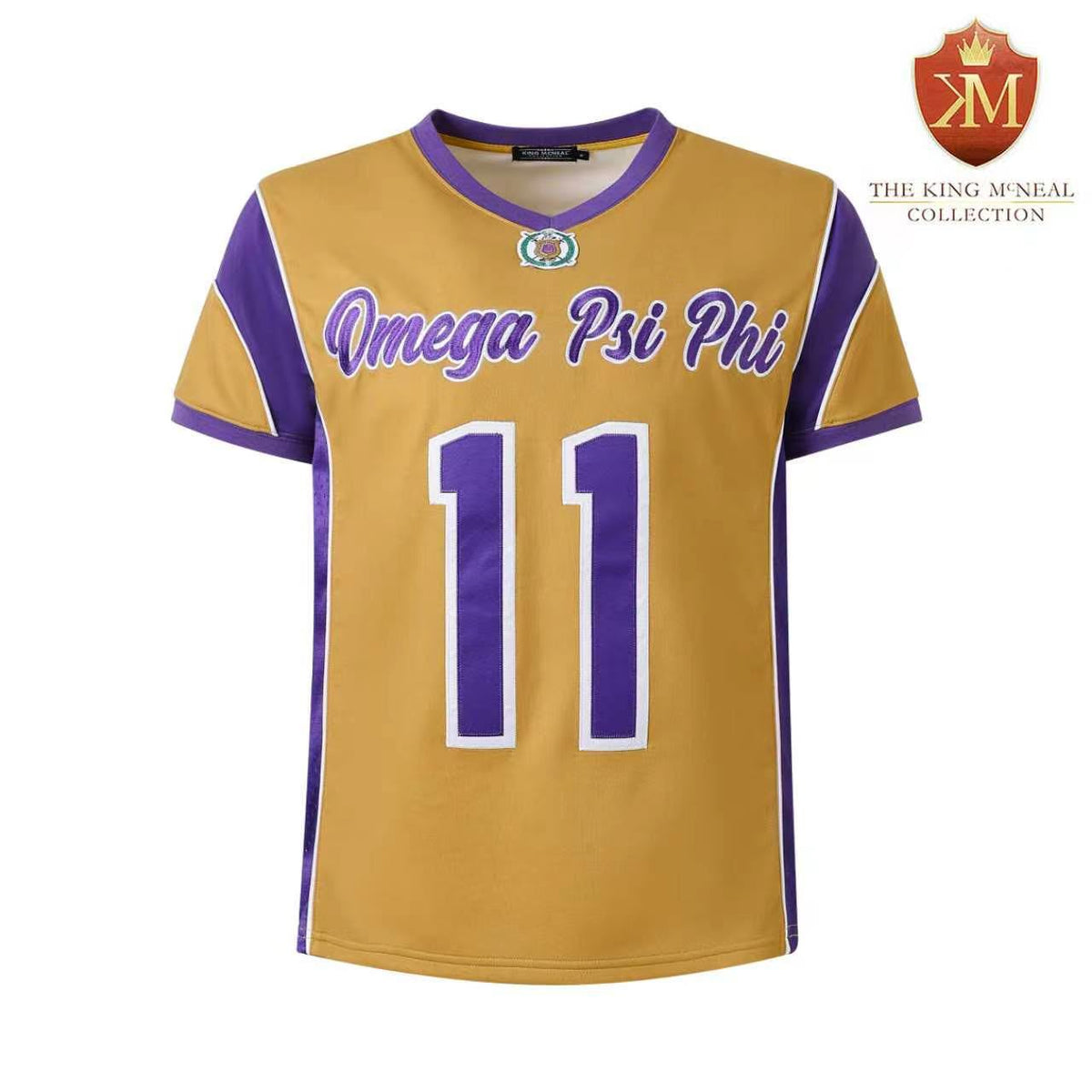 Omega Old Gold Football Jersey