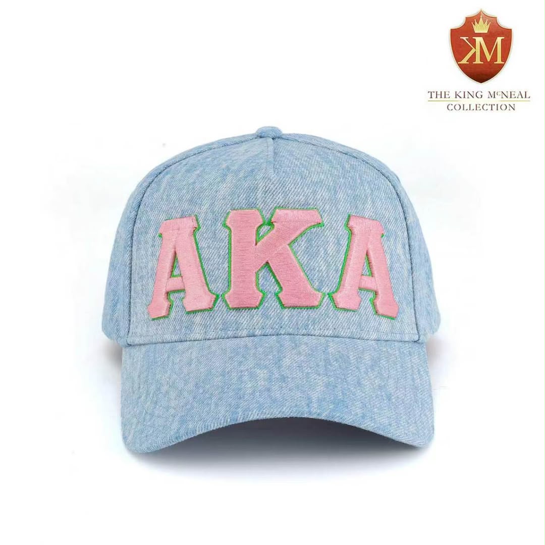 AKA Light Denim Snapback Hat