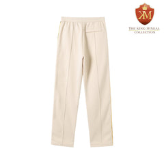 Neutral Pleated Fleece Pants (Unisex)