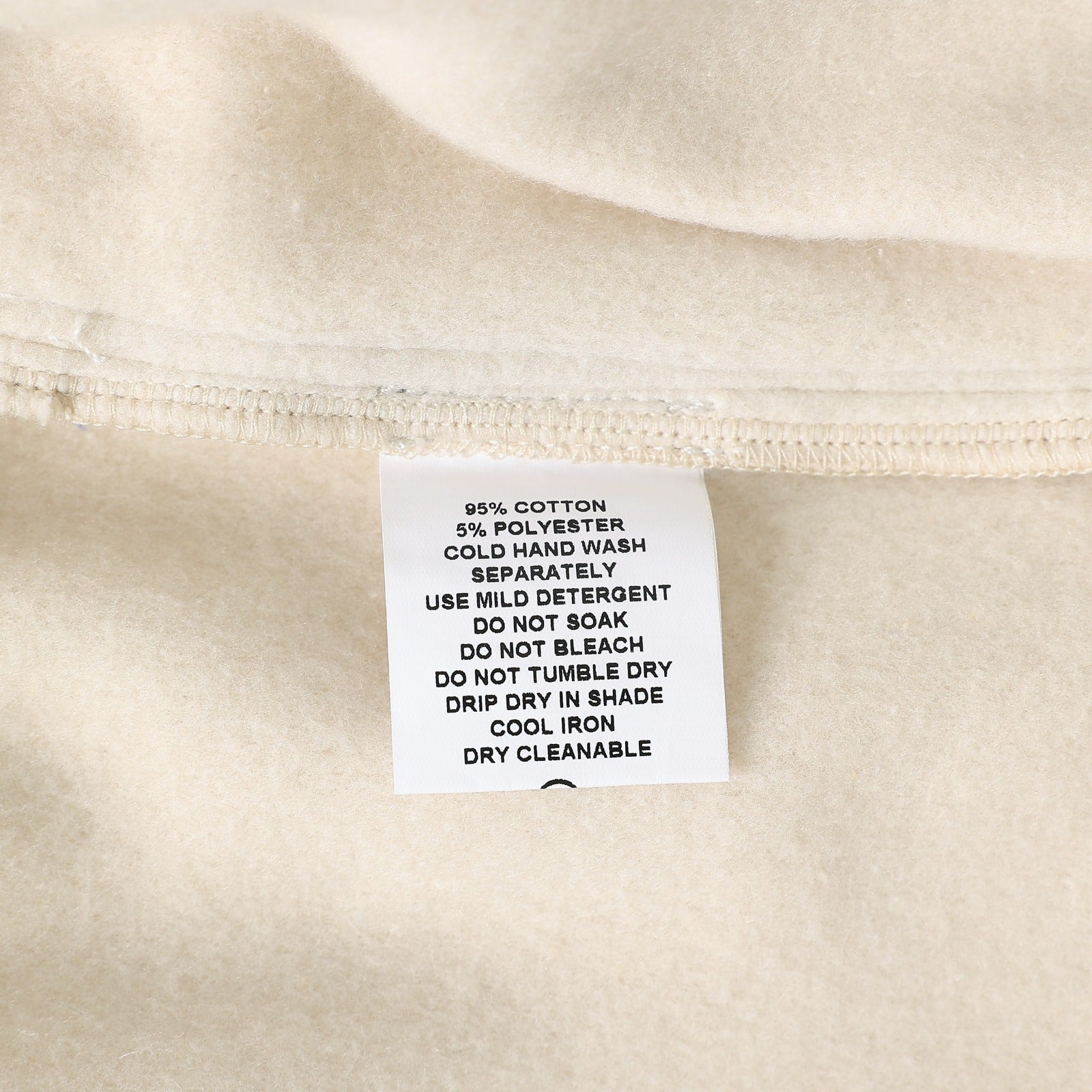 Neutral Pleated Fleece Pants (Unisex)