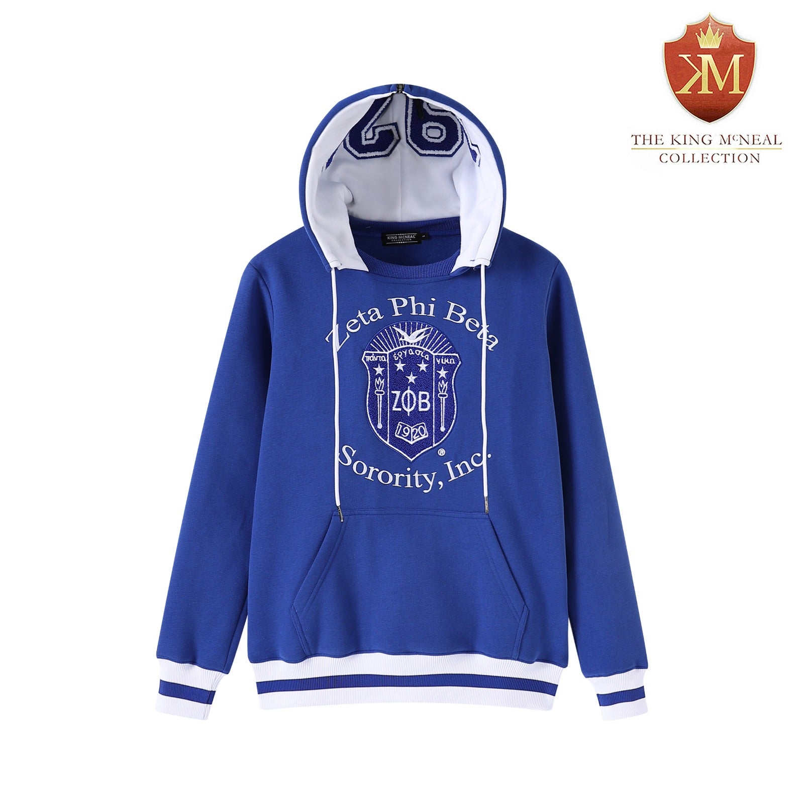 Zeta Blue Prep Unisex Hoodie