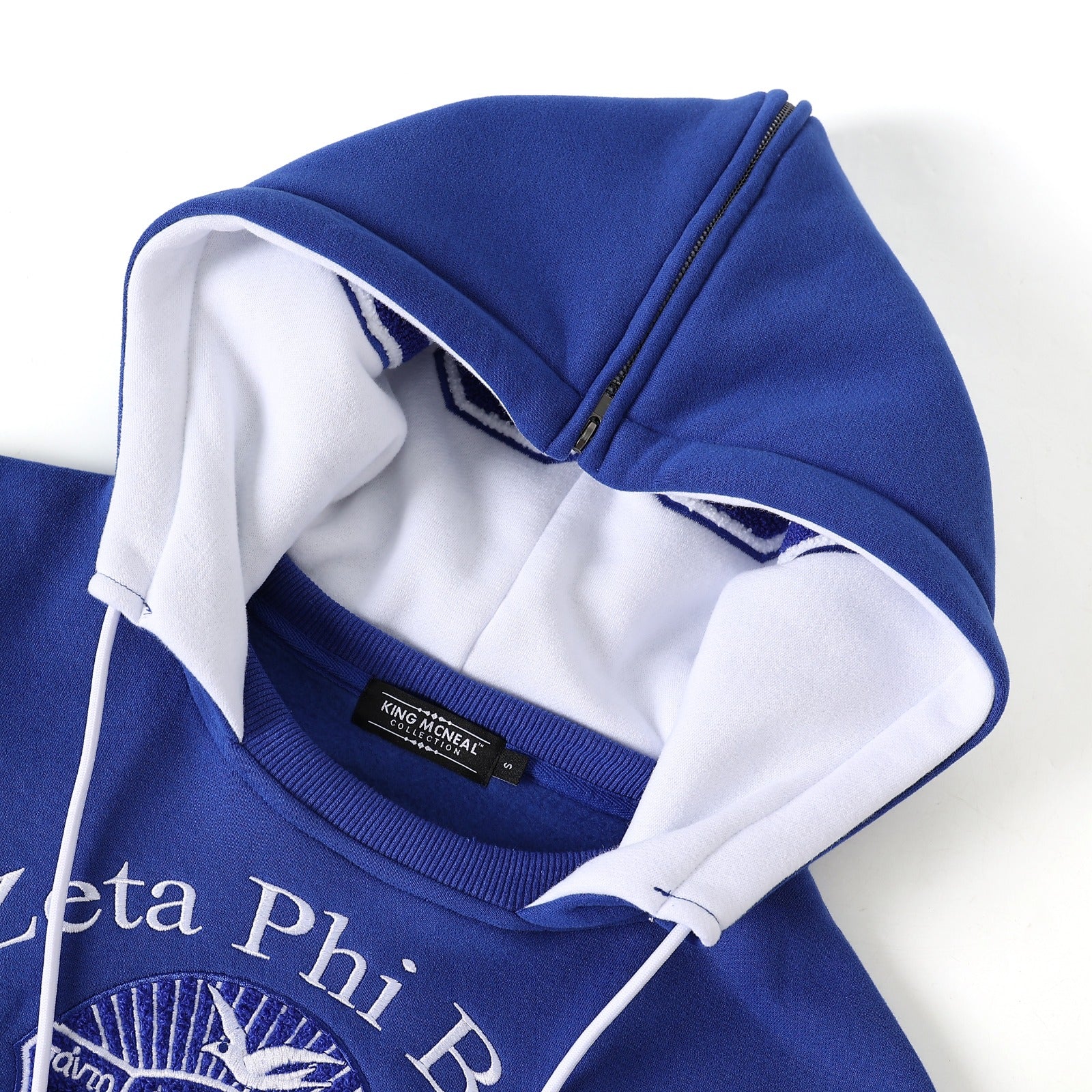 Zeta Blue Prep Unisex Hoodie