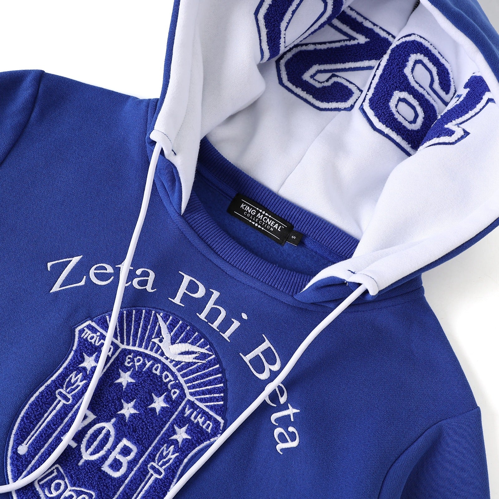 Zeta Blue Prep Unisex Hoodie