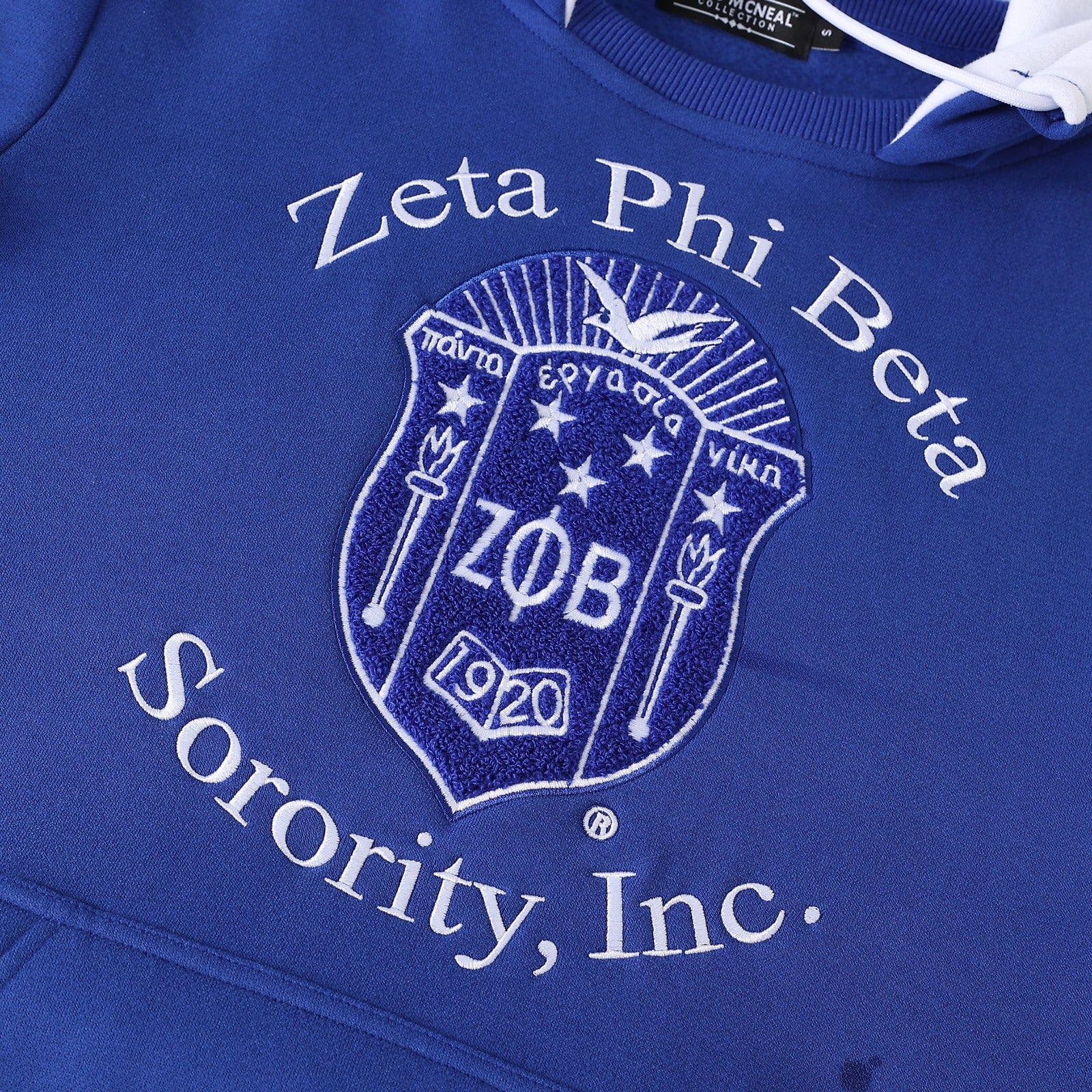Zeta Blue Prep Unisex Hoodie