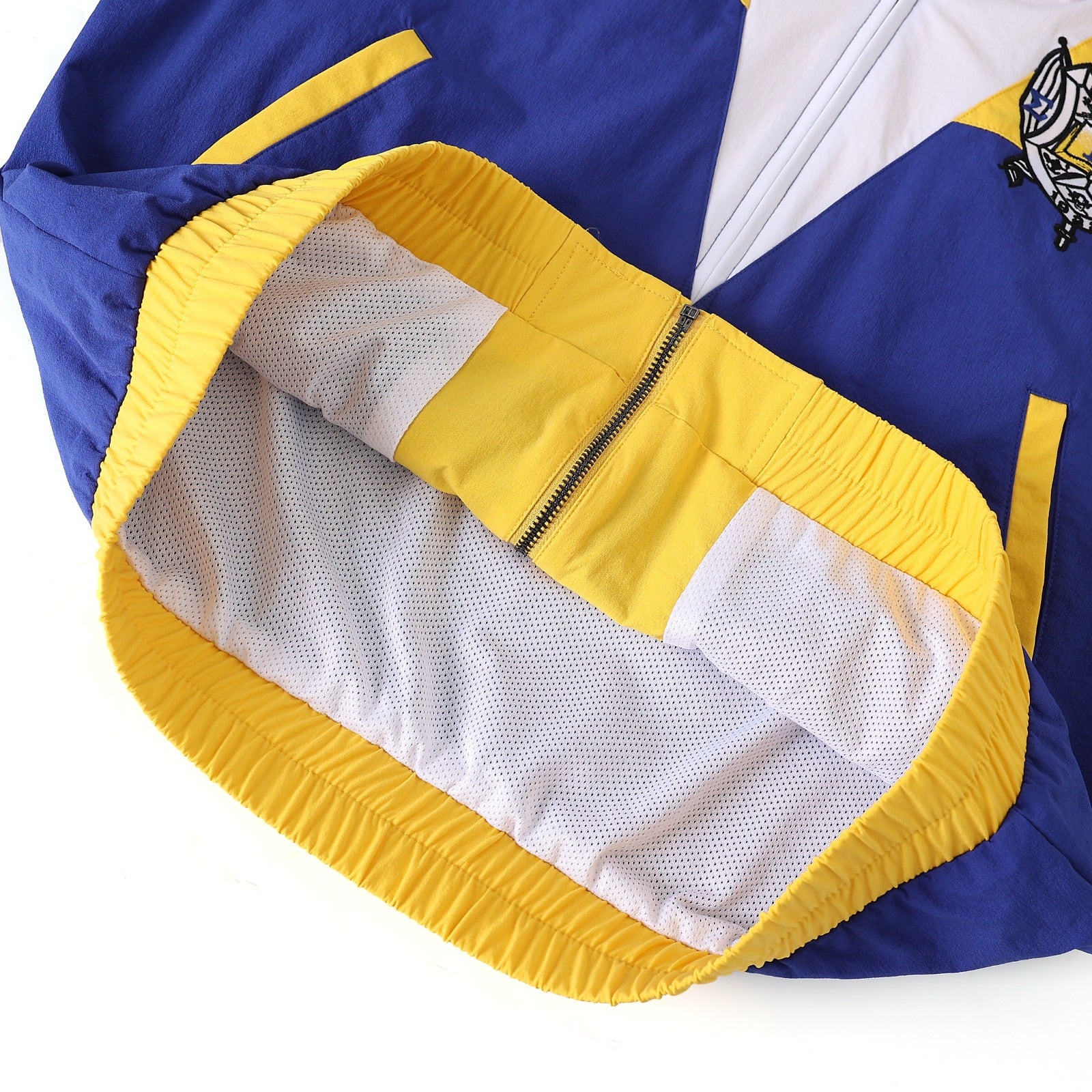 SGRHO Blue Full Zip Windbreaker Tech Jacket (Unisex)
