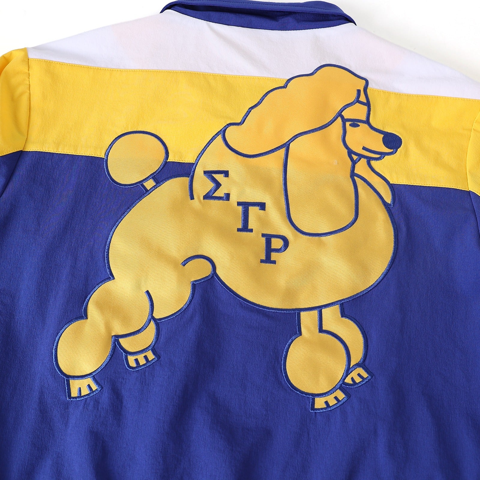 SGRHO Blue Full Zip Windbreaker Tech Jacket (Unisex)