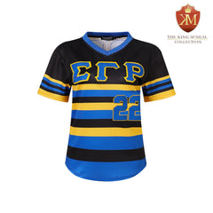 SGRHO Black Pullover Baseball Jersey