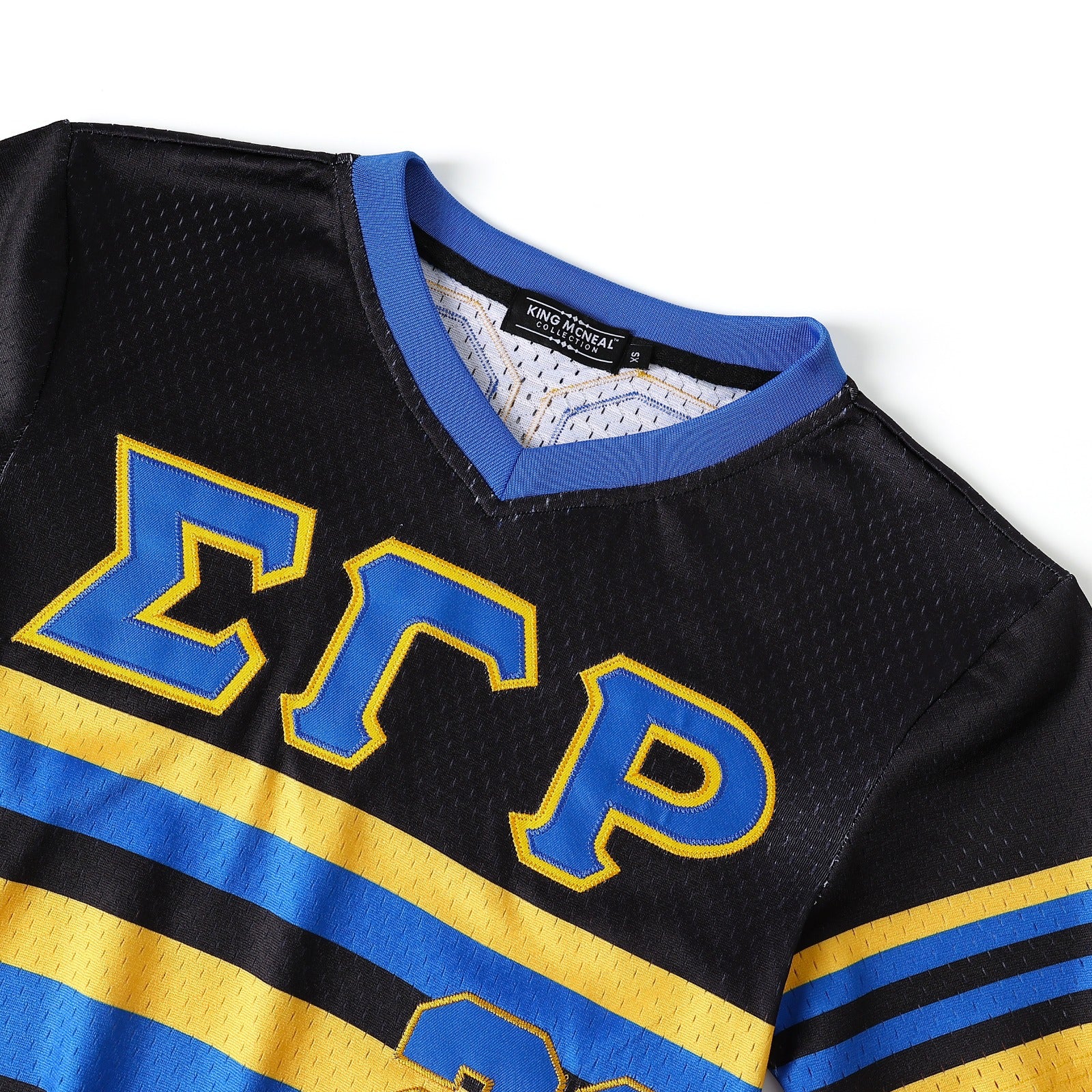SGRHO Black Pullover Baseball Jersey