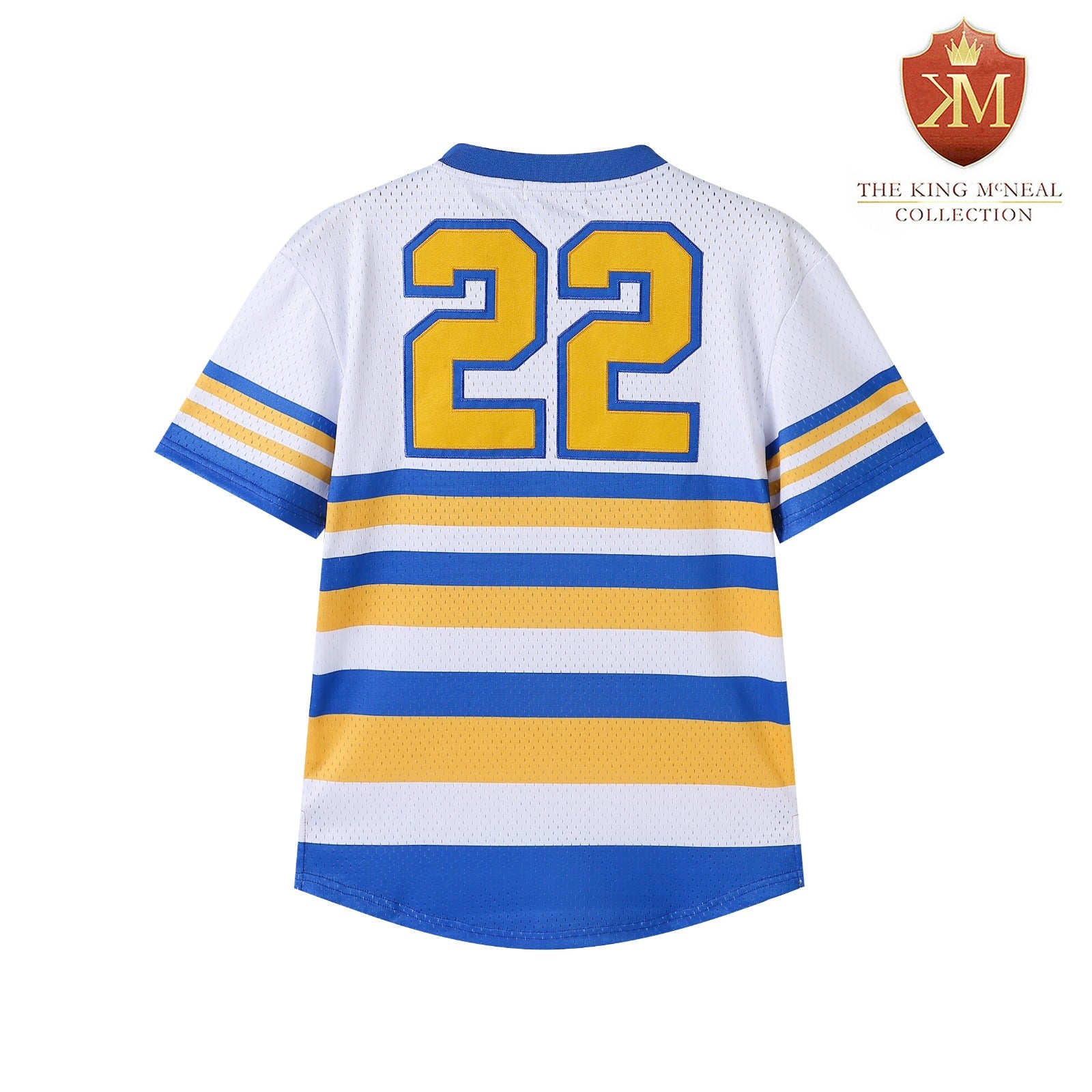 SGRHO White Pullover Baseball Jersey