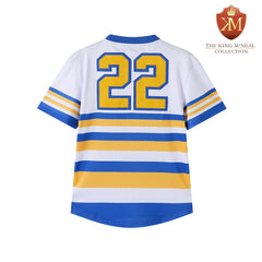 SGRHO White Pullover Baseball Jersey