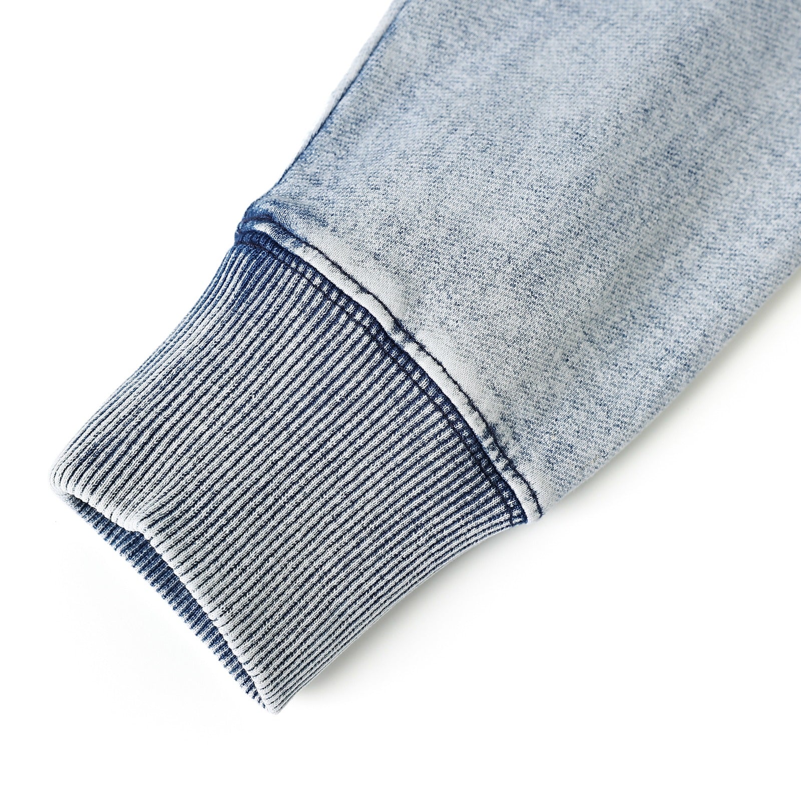 Zeta Blue Denim Prep Unisex Hoodie