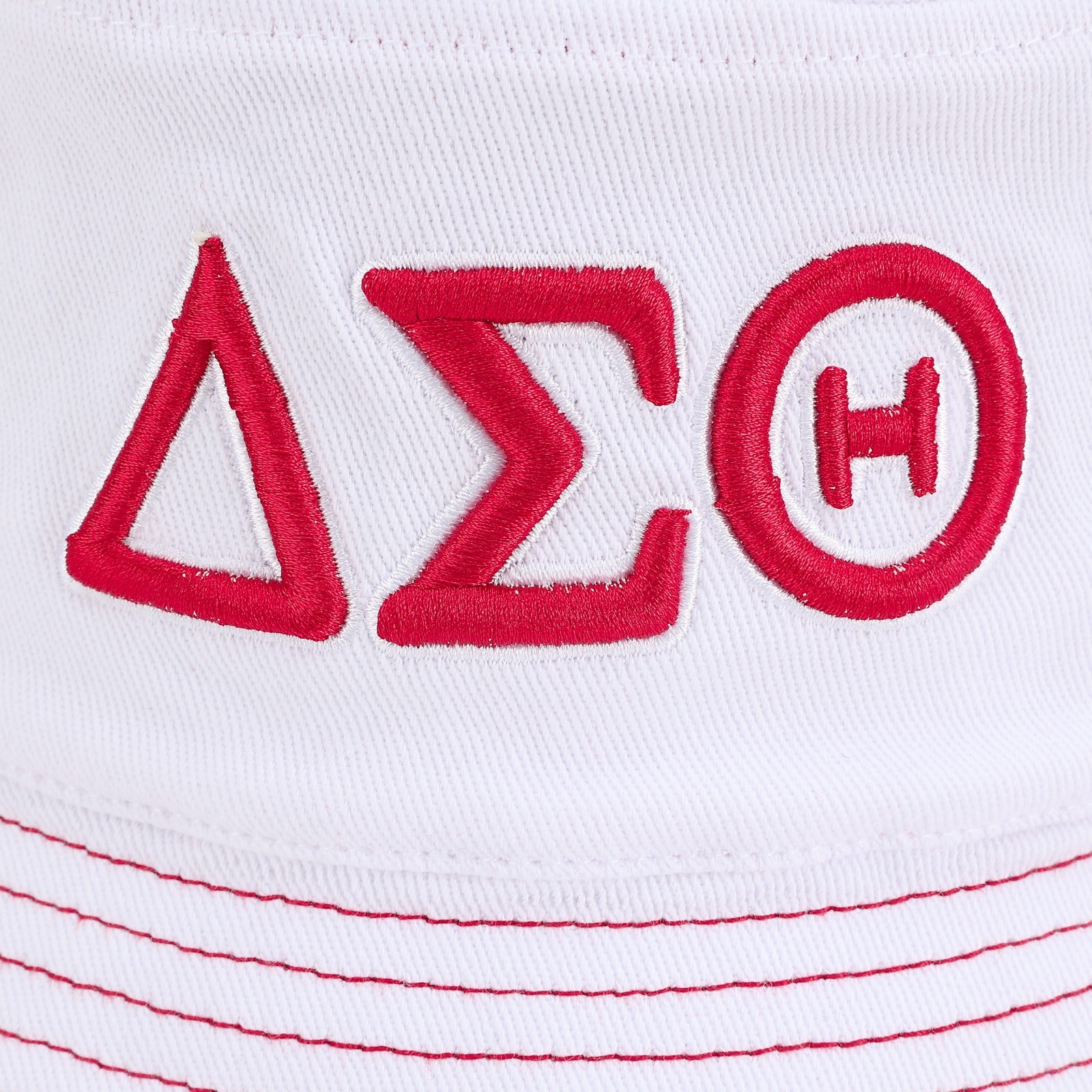Delta White Bucket Hat