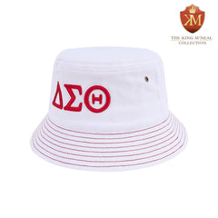 Delta White Bucket Hat