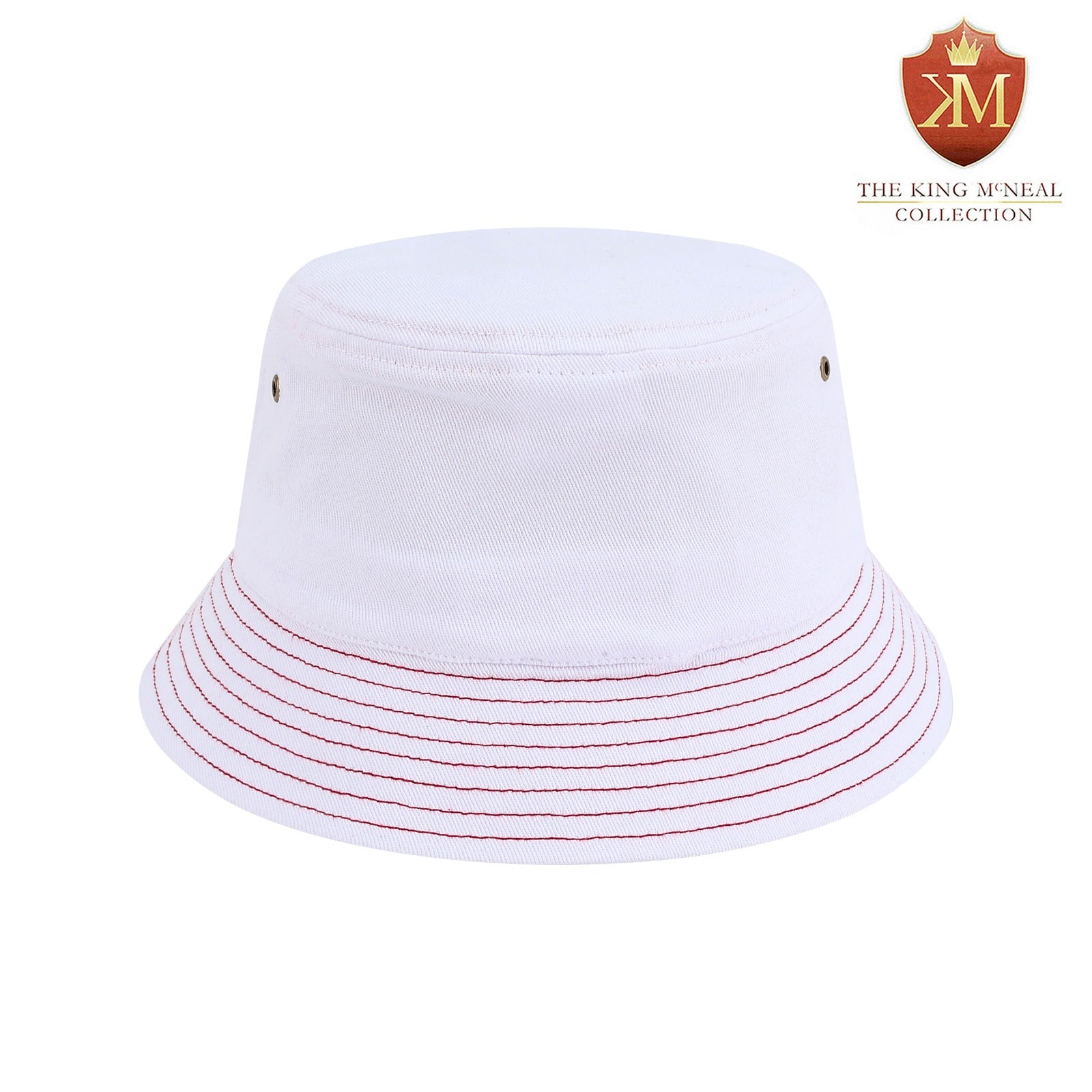 Delta White Bucket Hat