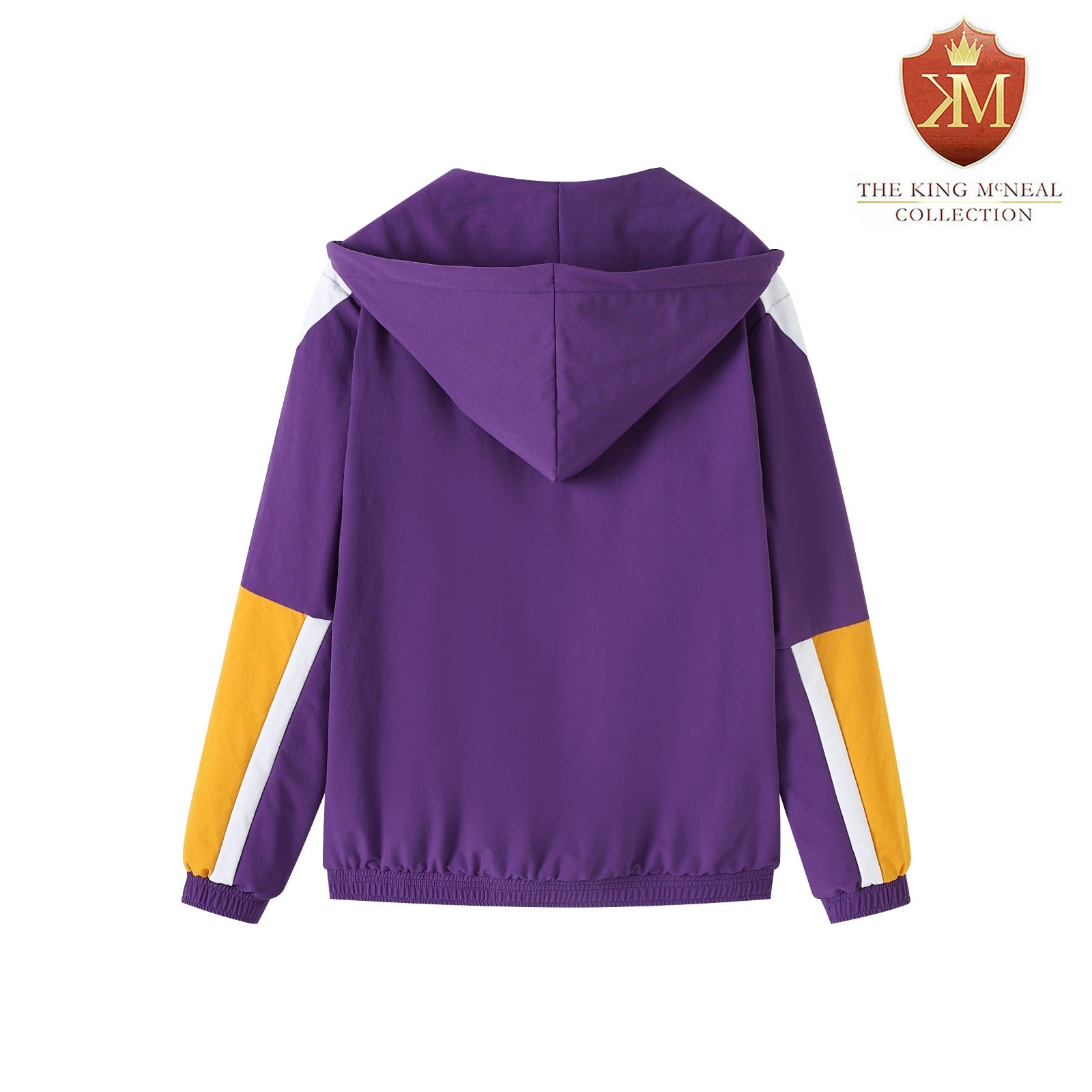 Omega Purple Windbreaker Tech Pullover