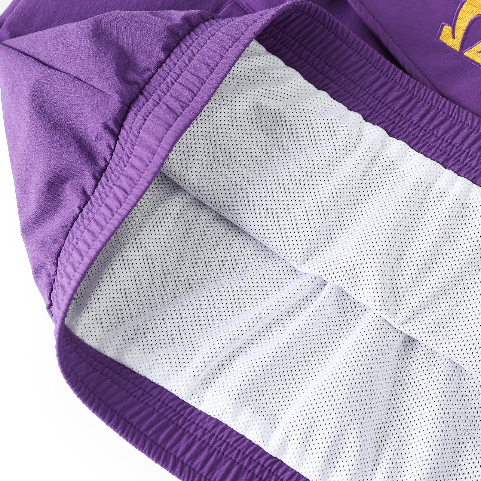Omega Purple Windbreaker Tech Pullover
