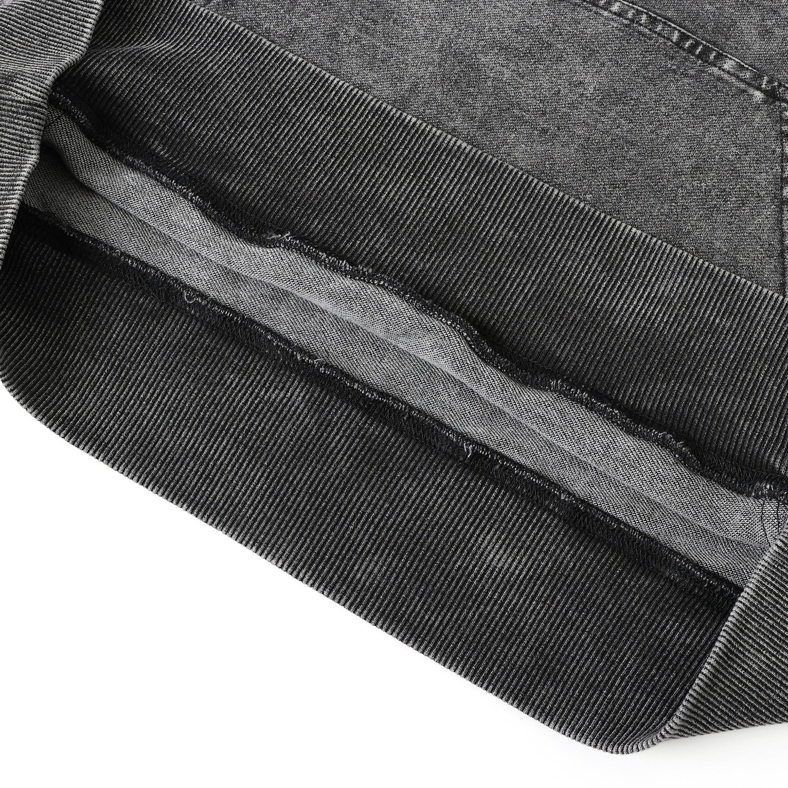 SGRHO Black Denim Prep Unisex Hoodie