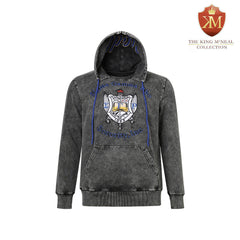 SGRHO Black Denim Prep Unisex Hoodie