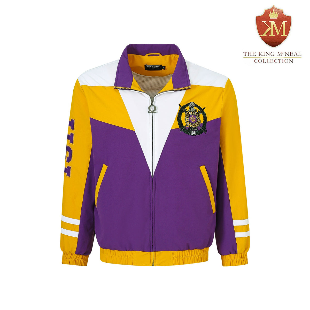 Omega Purple Windbreaker Full Zip