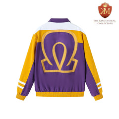 Omega Purple Windbreaker Full Zip