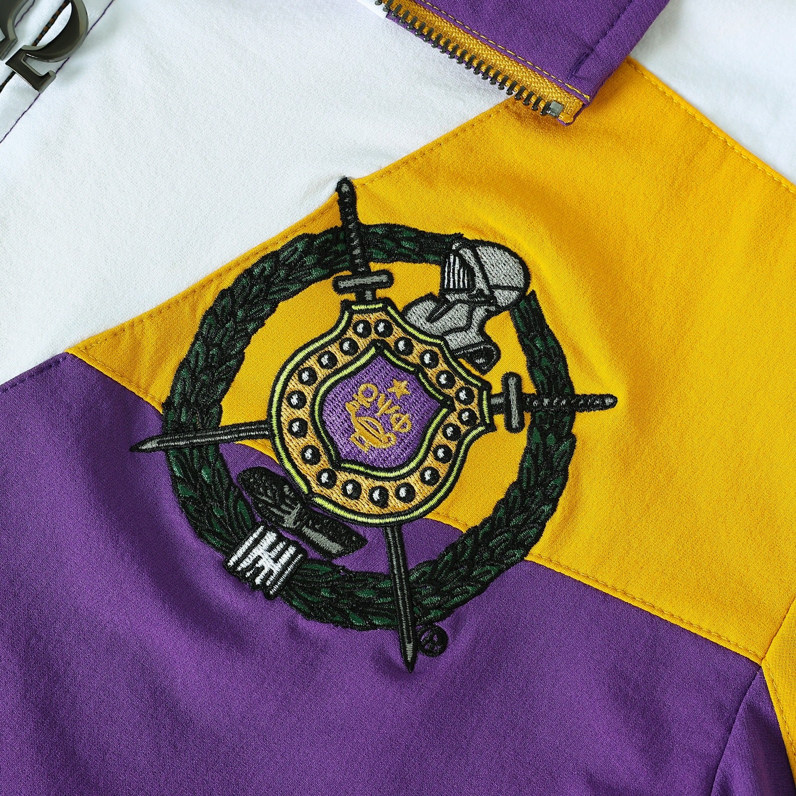 Omega Purple Windbreaker Full Zip
