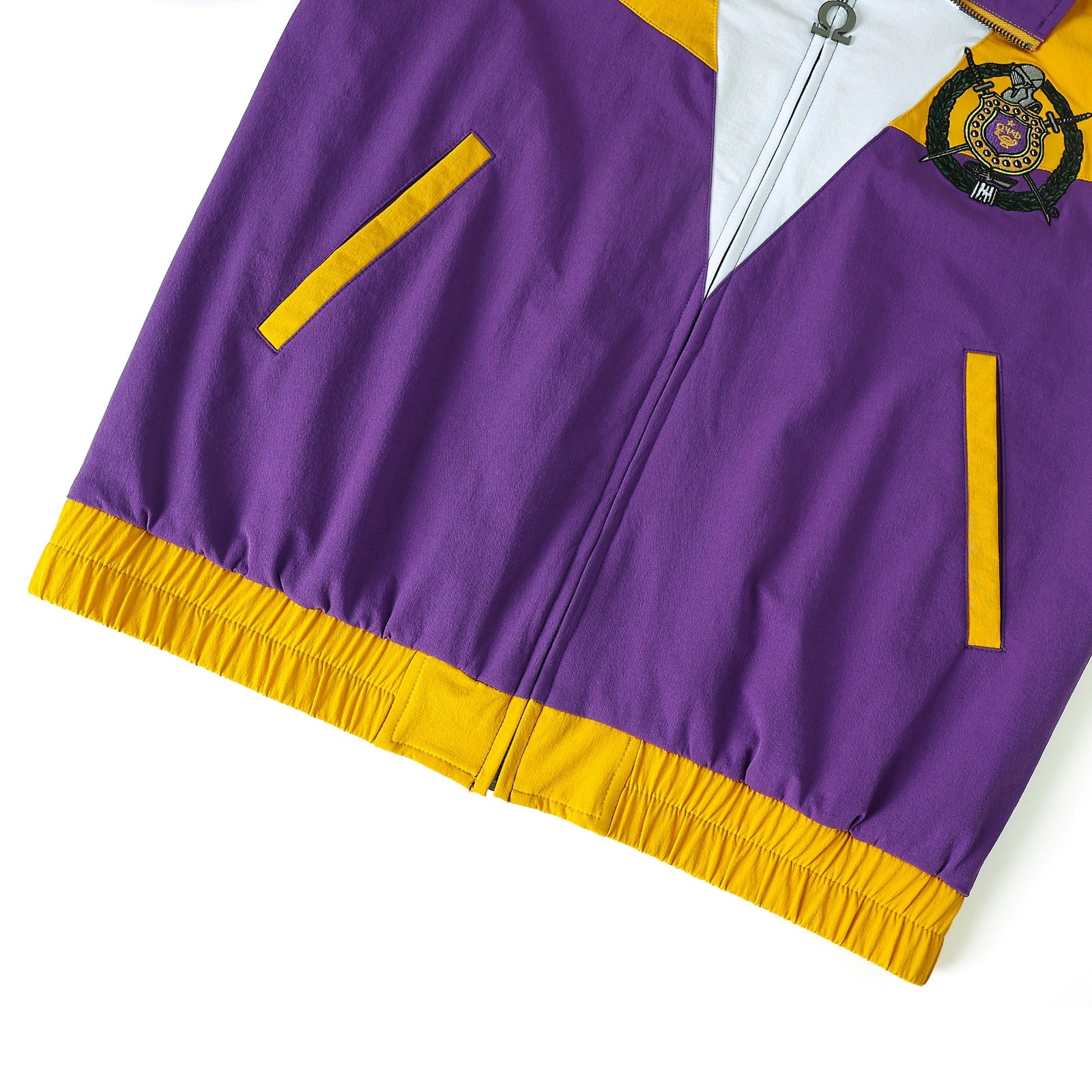 Omega Purple Windbreaker Full Zip